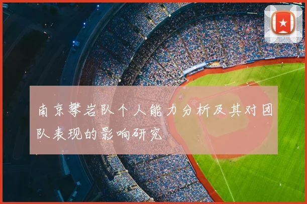 南京攀岩队个人能力分析及其对团队表现的影响研究